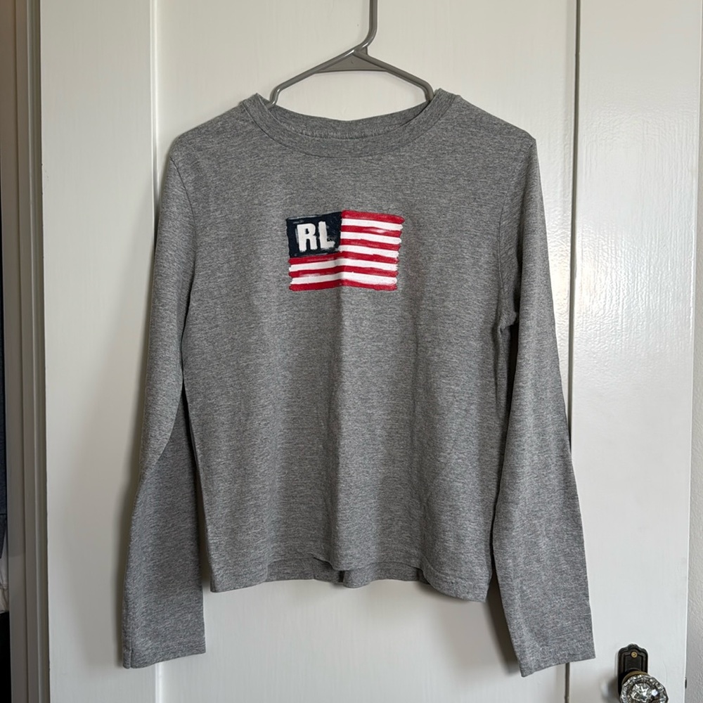 Vintage Polo Jeans Co Ralph Lauren RL Flag Shirt Men’s Medium